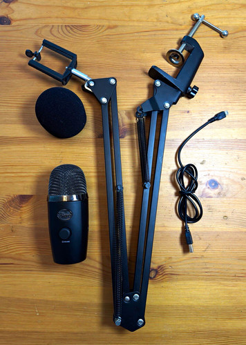 Blue nano usb mikrofon schwarz - usb,